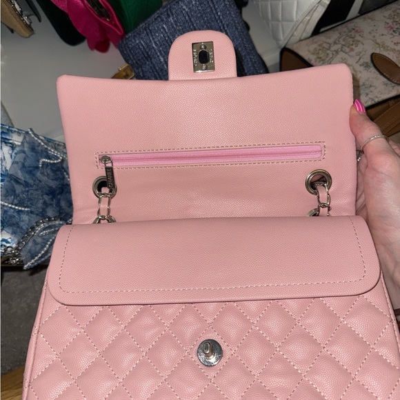 CHANEL Light Pink Quilted Flap Bag - Picture 5 of 8